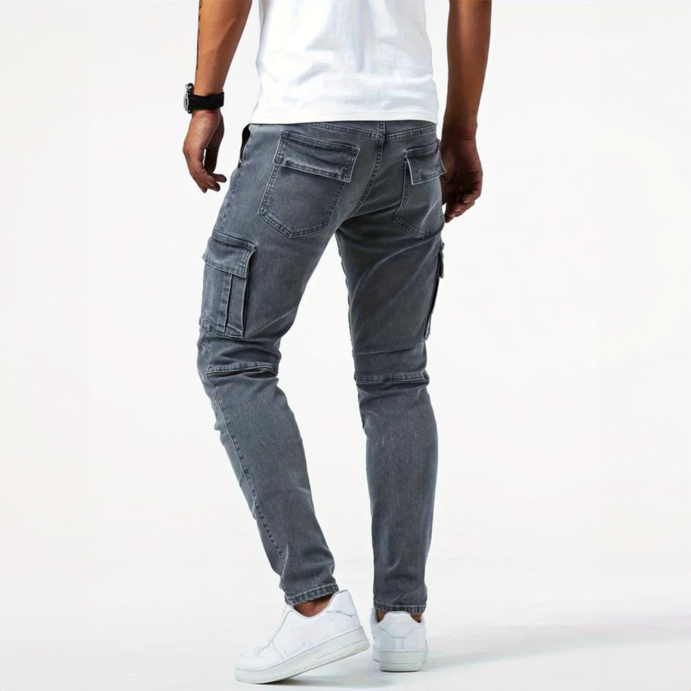 Laluna® | Stretchy Cargo Jeans