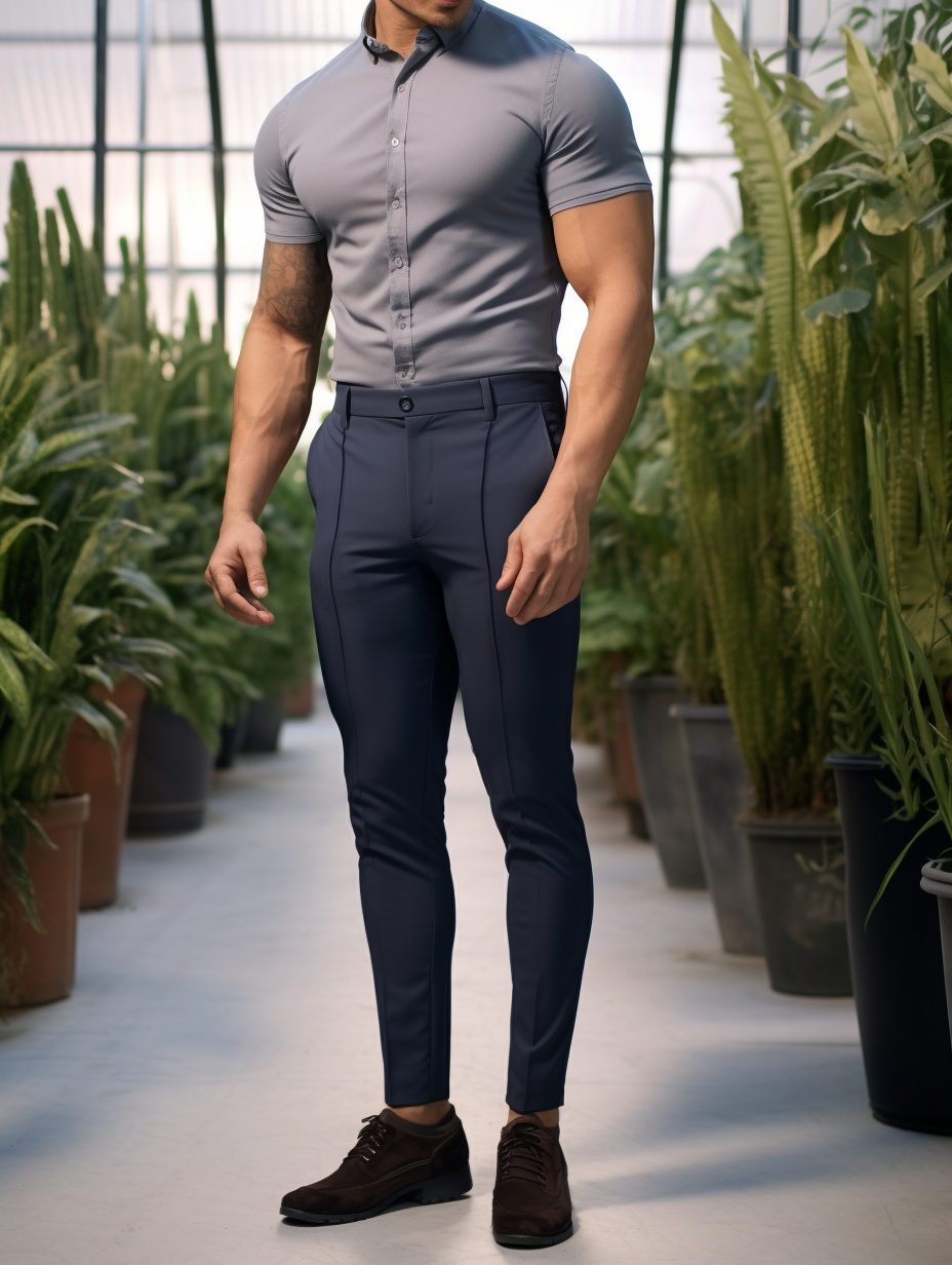 Dolci Lusso™ – Slim Fit Broek met Dynamiek