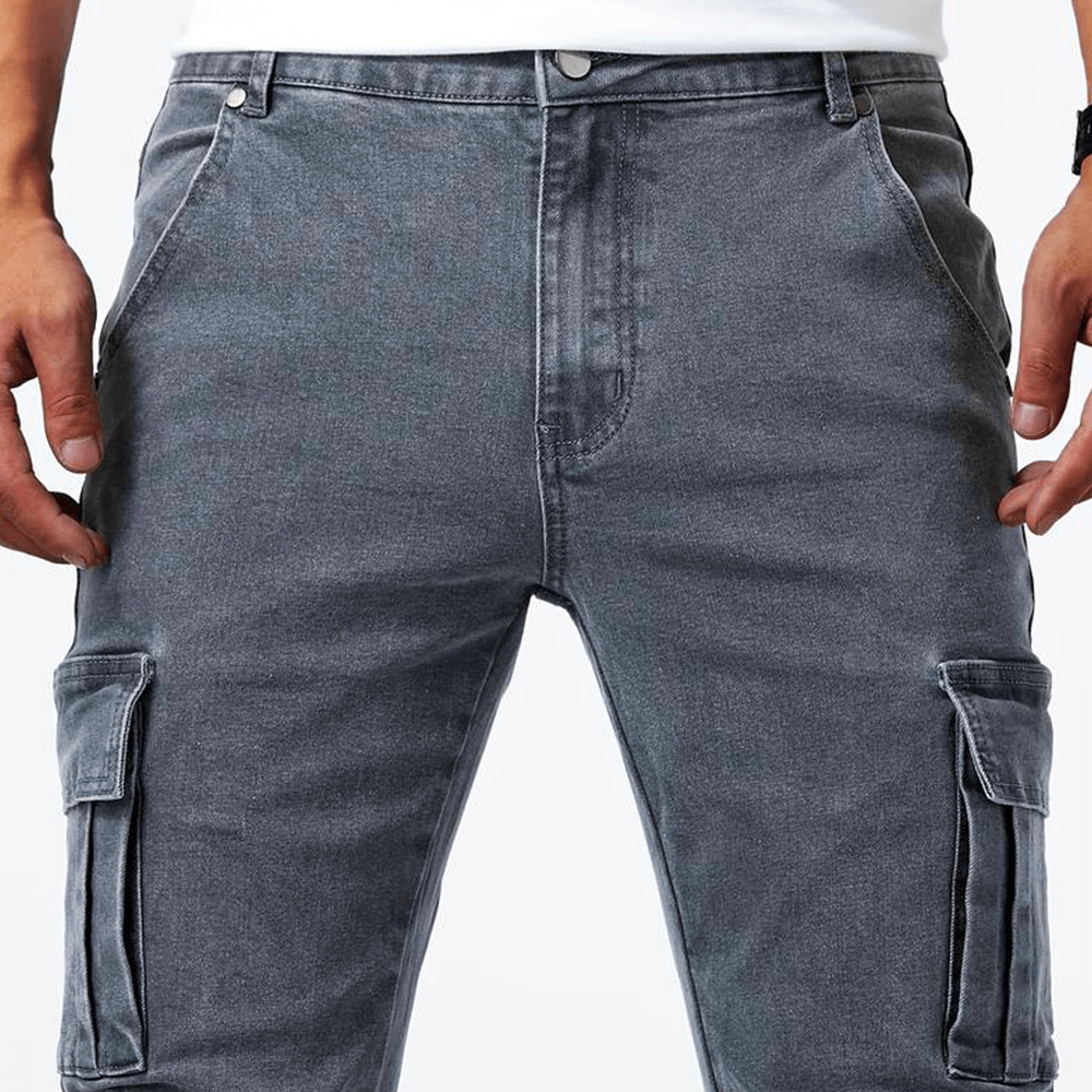 Laluna® | Stretchy Cargo Jeans