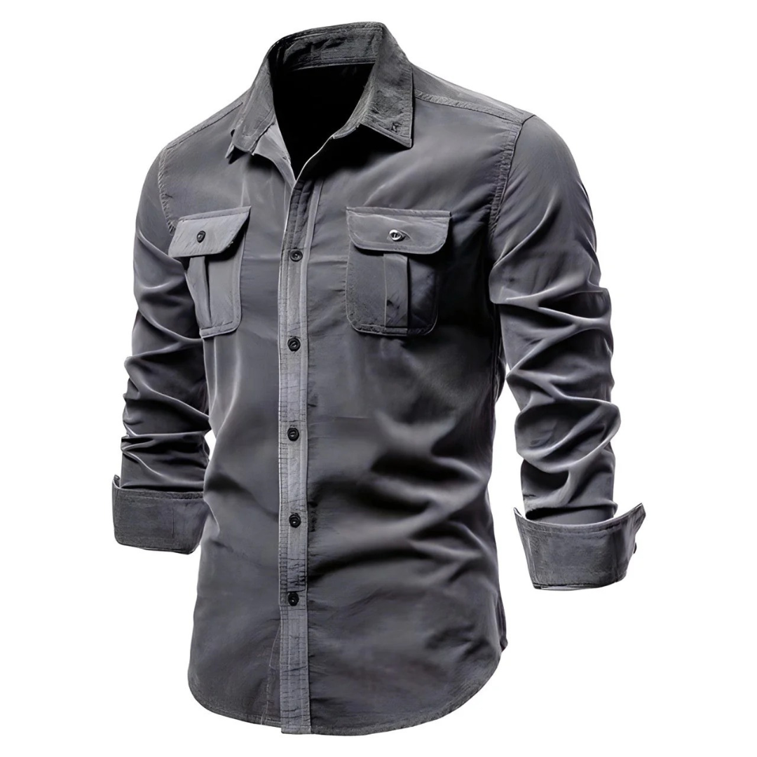 Heren Overhemd Lange Mouw | Casual