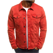Heren Denim Casual Jas | Winter