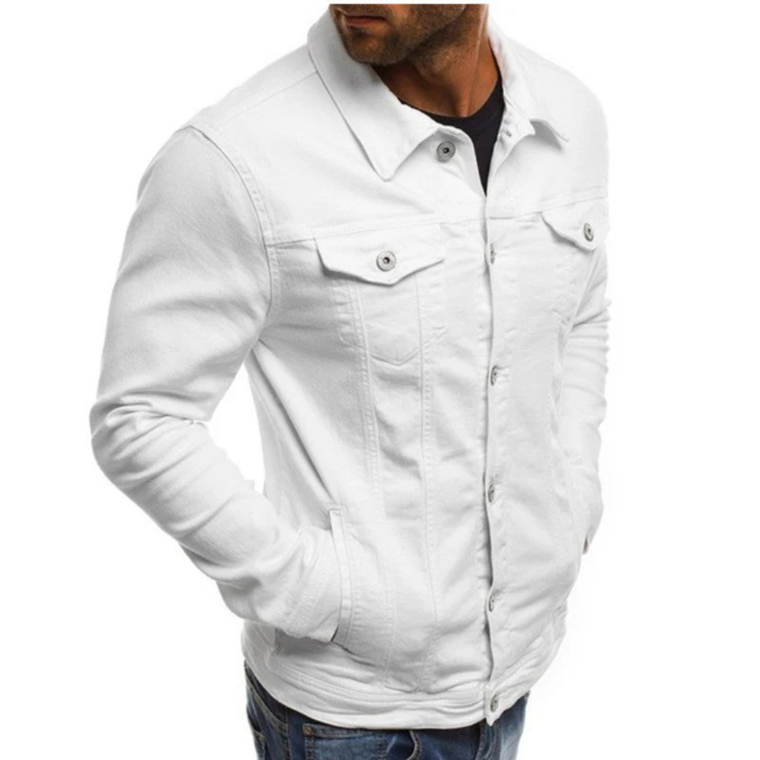 Heren Denim Casual Jas | Winter