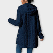 Dames lange Vest | fleece