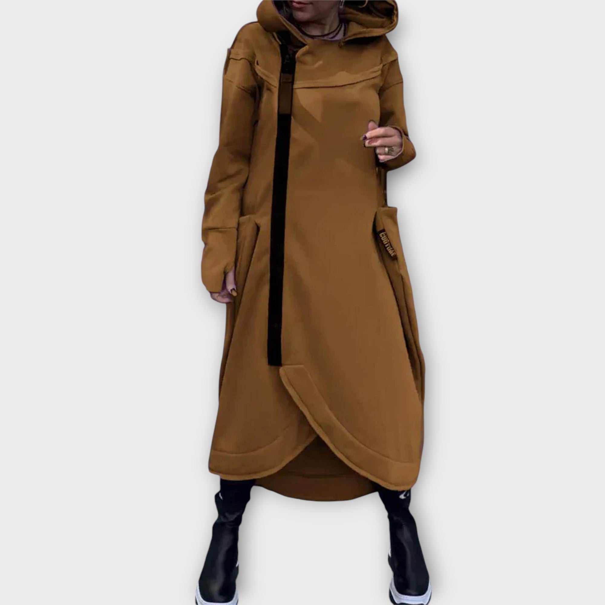 Dames winter lange Jas | met capuchon