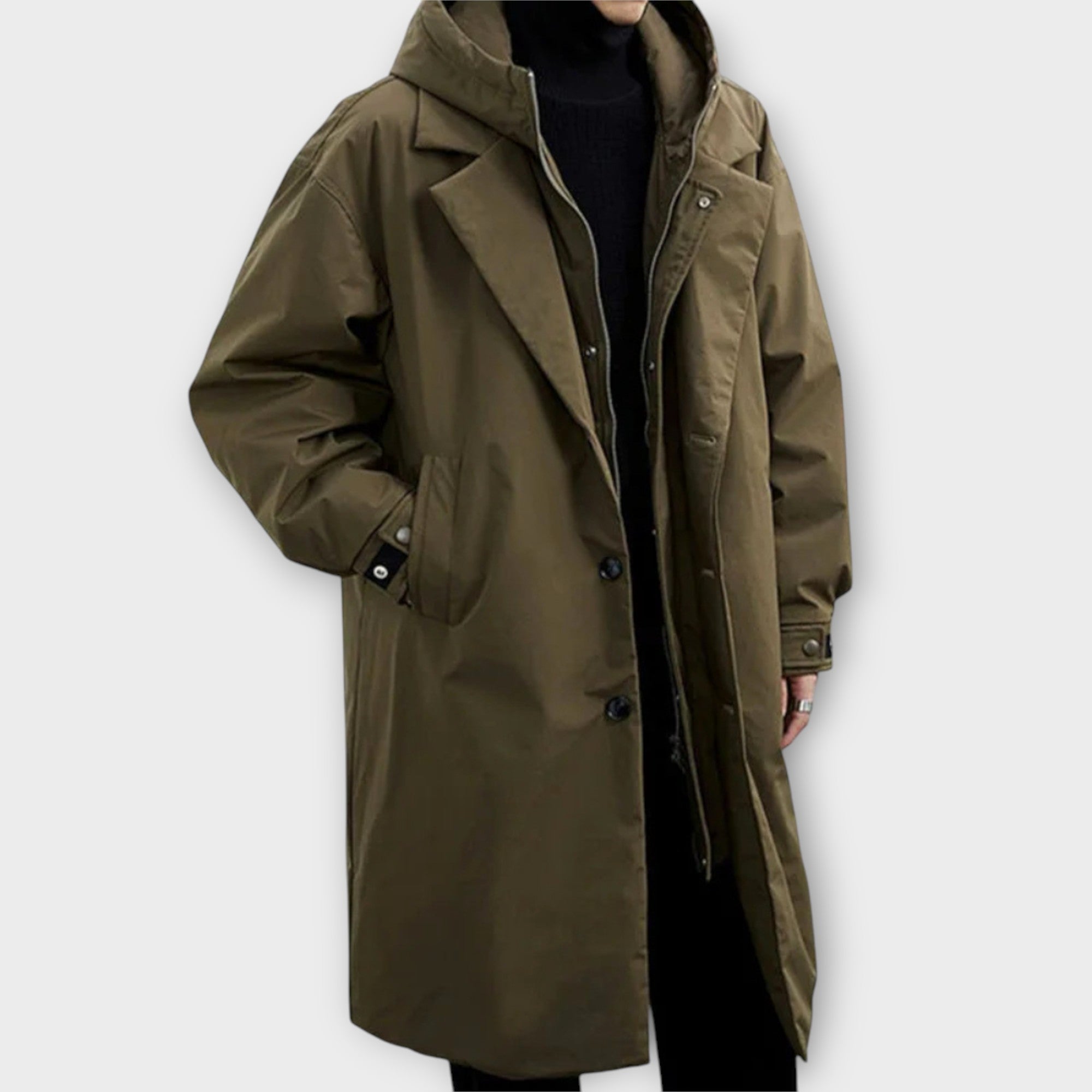 Heren waterdichte Parka | met capuchon