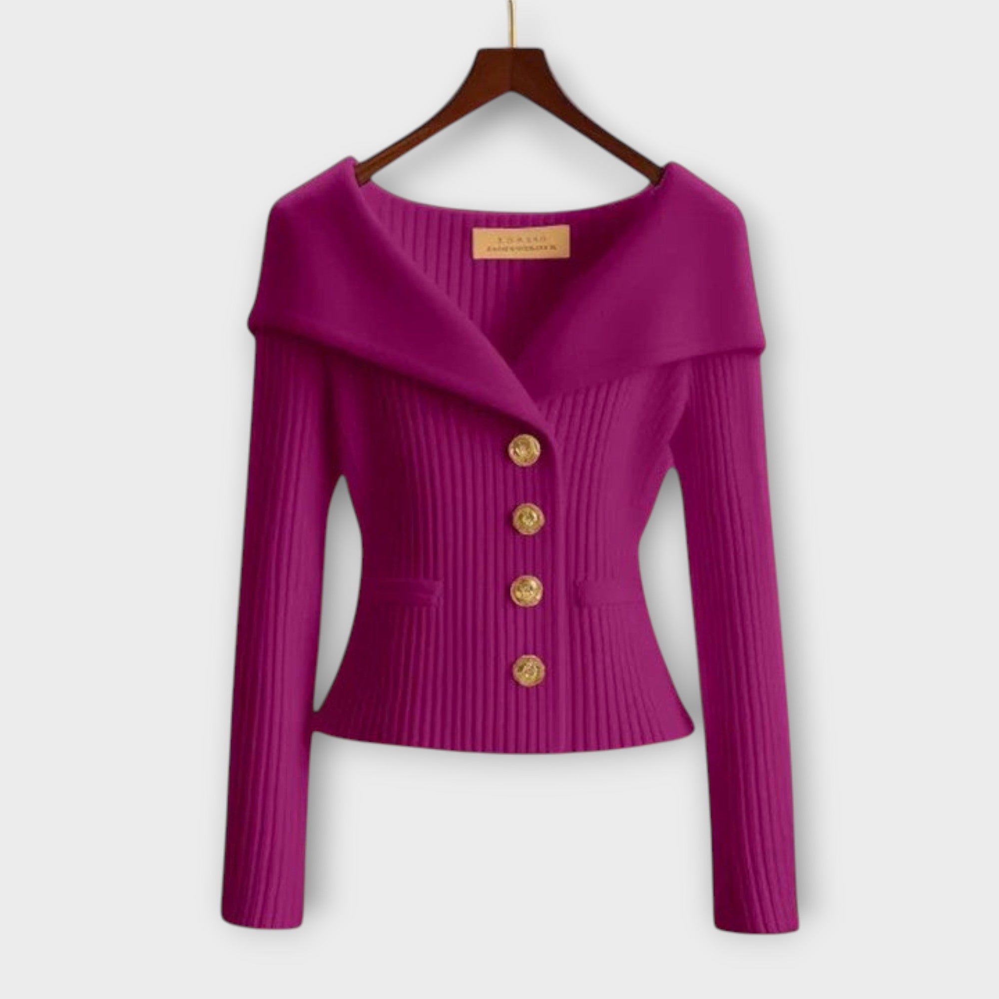Dames Ribgebreide Cardigan | Winter