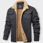 Heren Winter wollen Jas | zonder capuchon