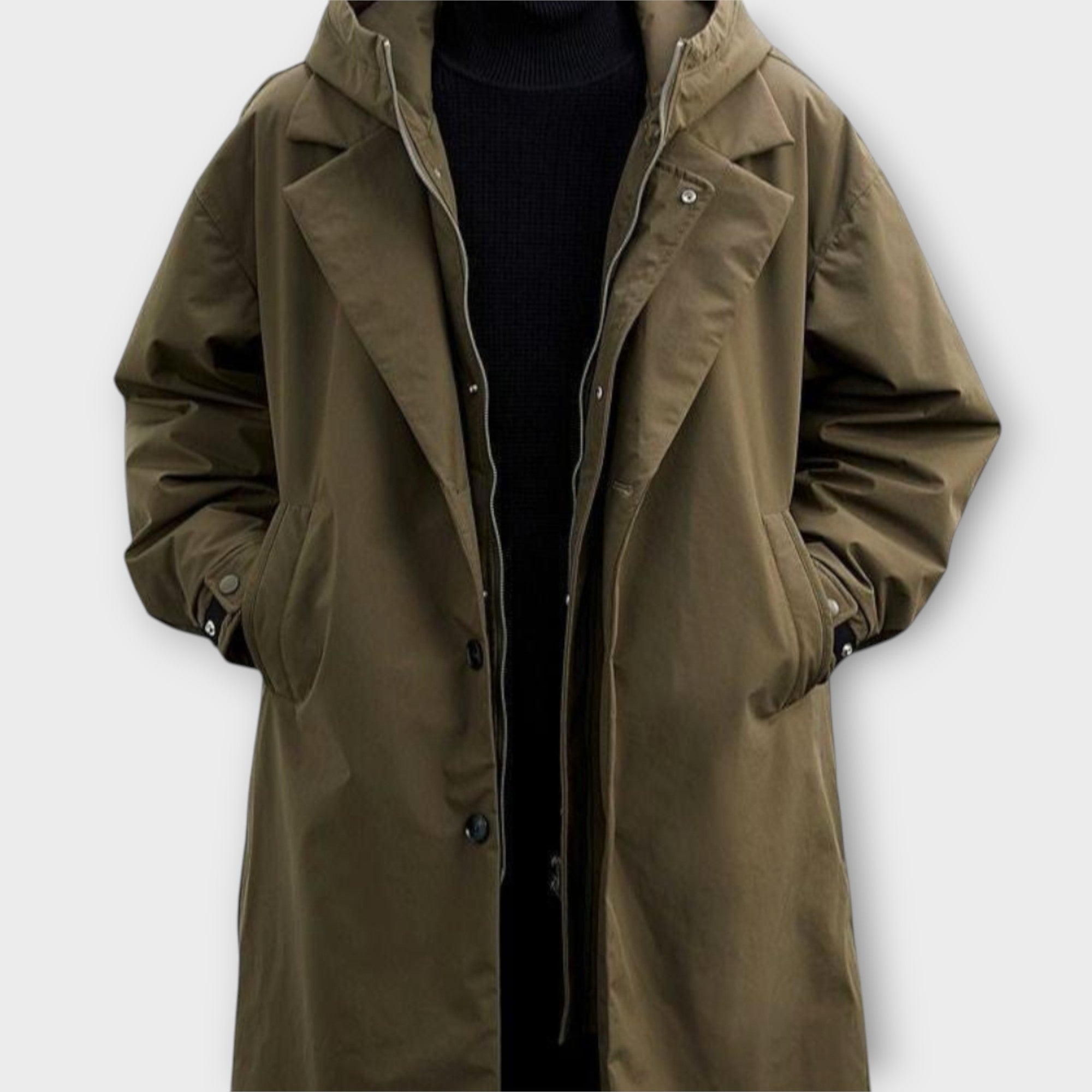 Heren waterdichte Parka | met capuchon
