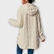 Dames lange Vest | fleece