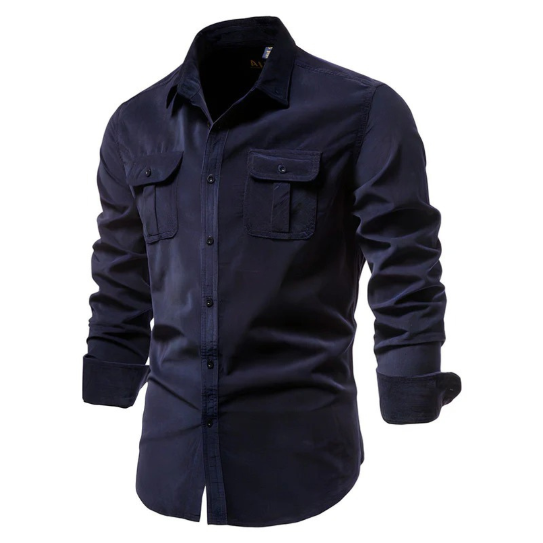 Heren Overhemd Lange Mouw | Casual