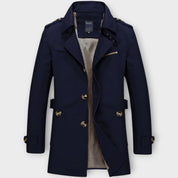 Heren winter lange mantel | grote maten