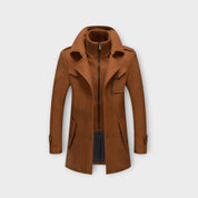Heren Wollen lange Mantel | winter