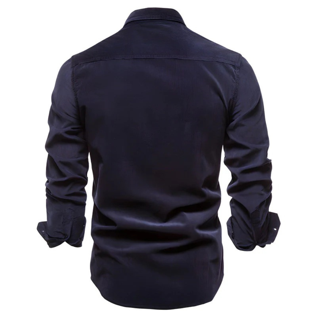 Heren Overhemd Lange Mouw | Casual