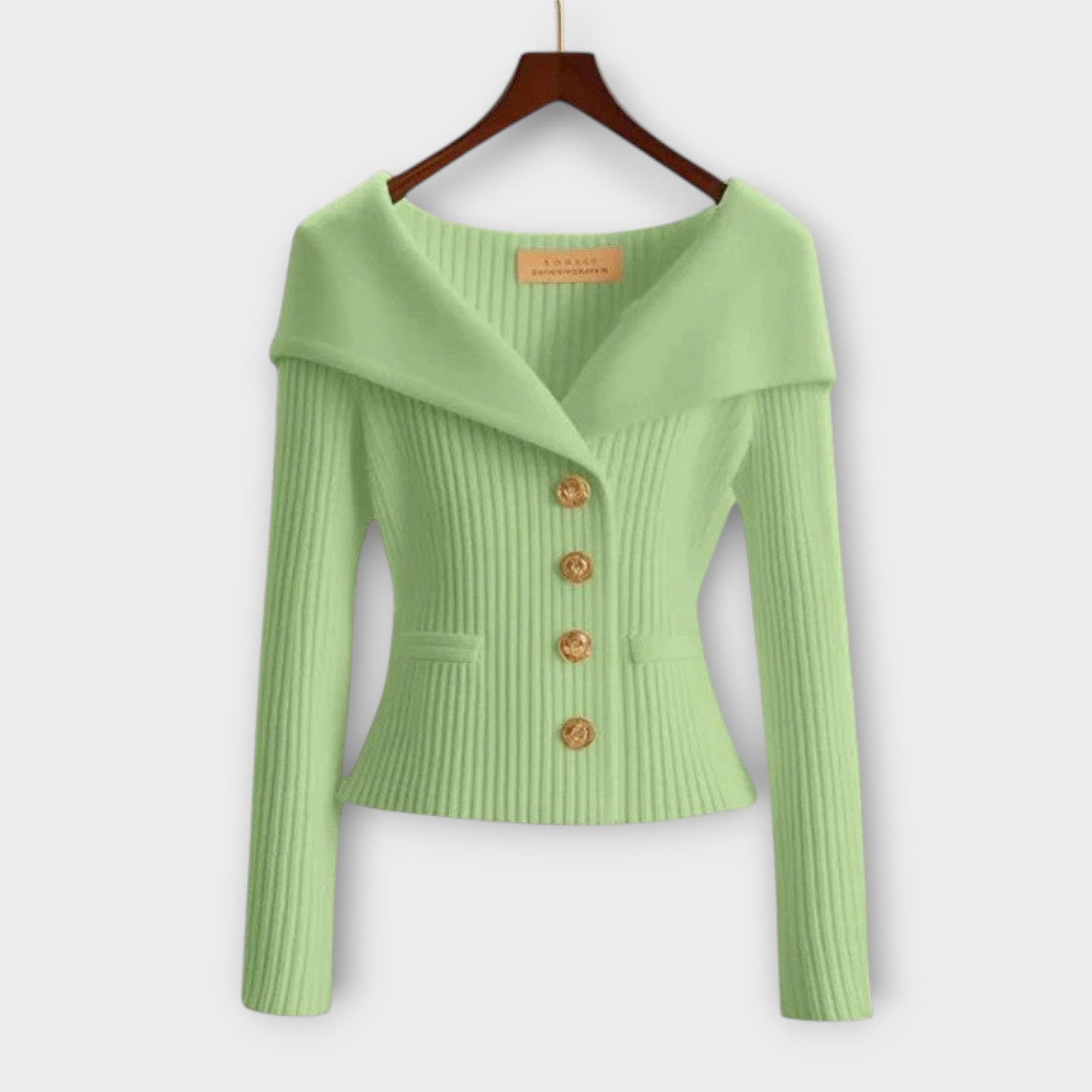 Dames Ribgebreide Cardigan | Winter