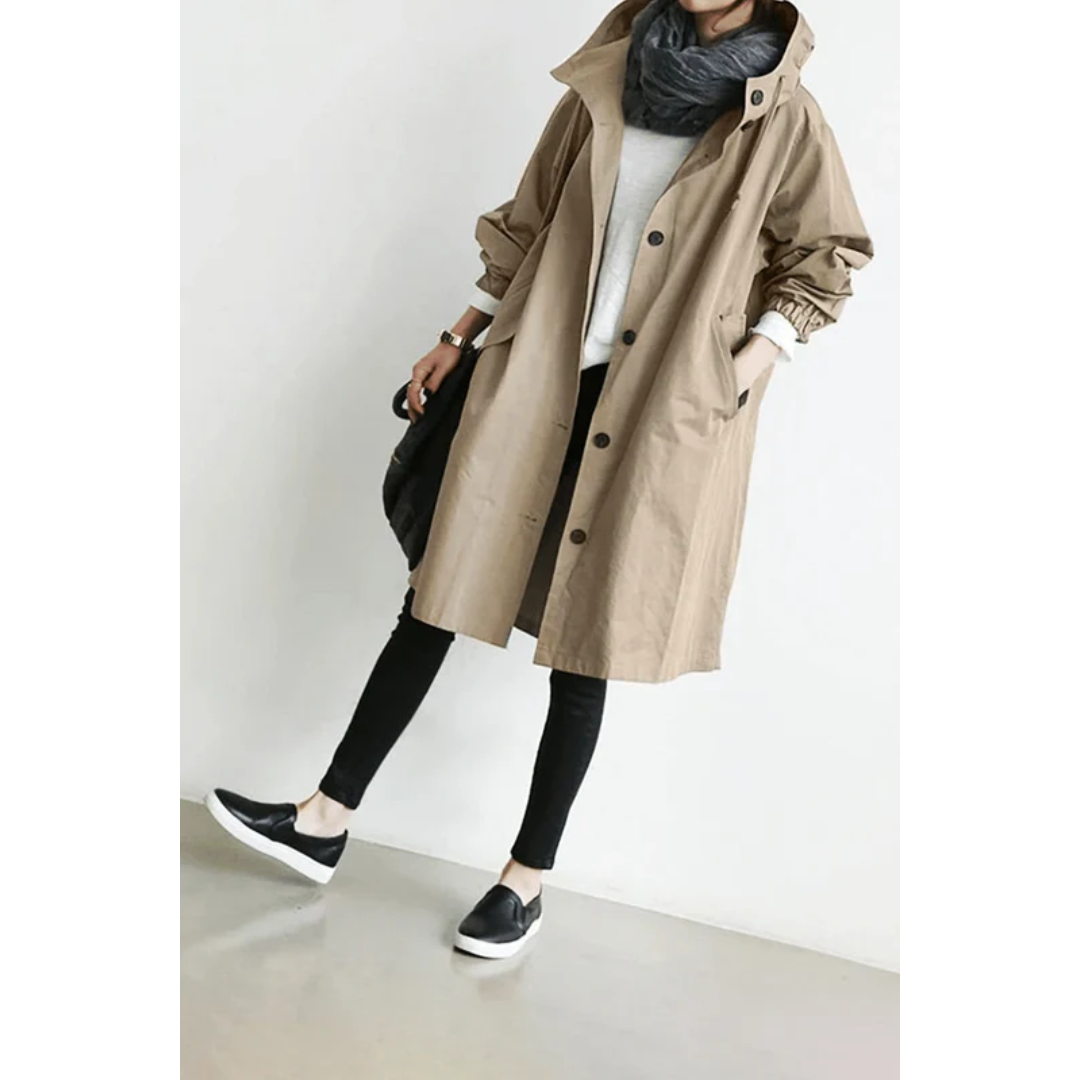 Dames Lange Weerbestendige Jas | Winter