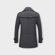 Heren Wollen lange Mantel | winter