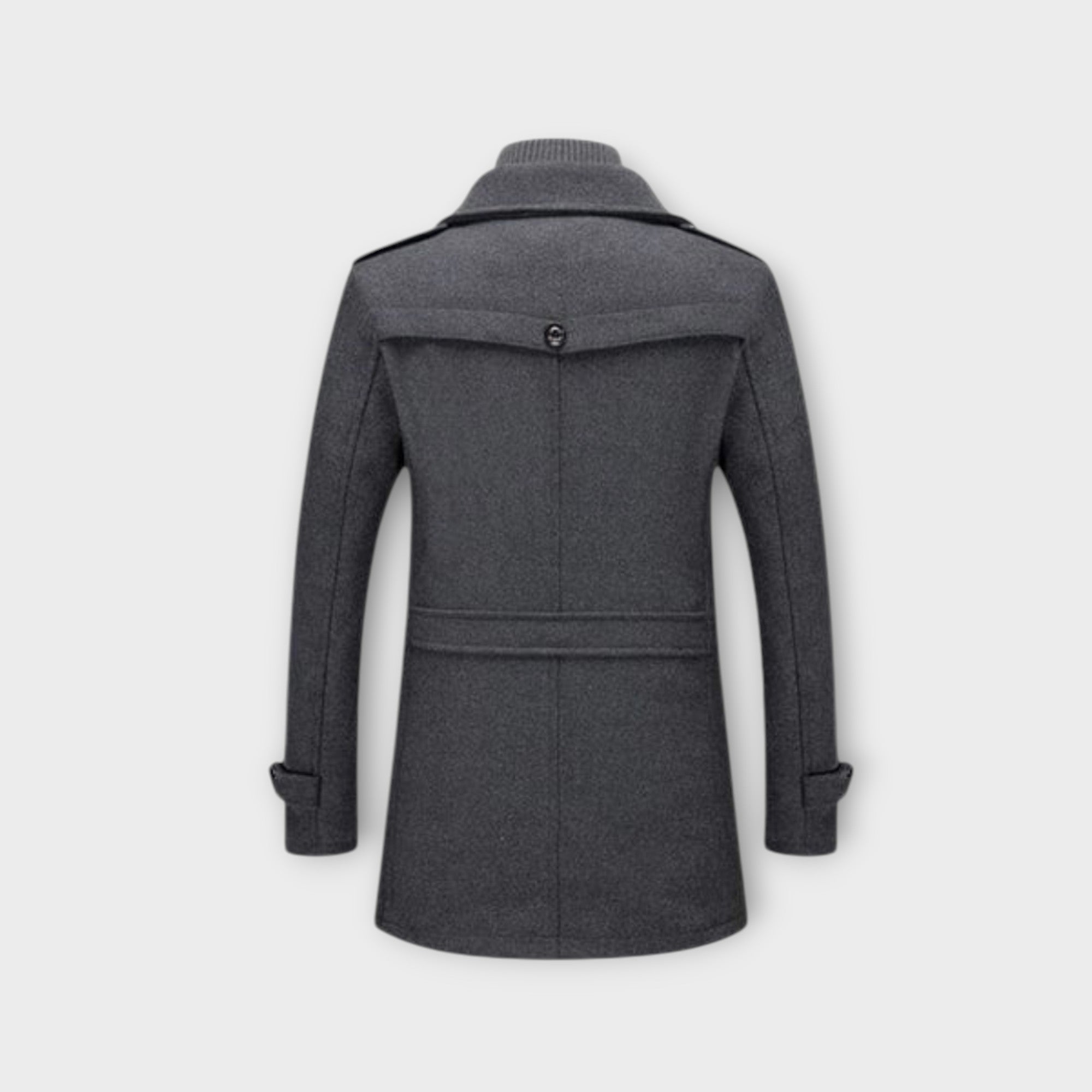Heren Wollen lange Mantel | winter