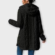 Dames lange Vest | fleece