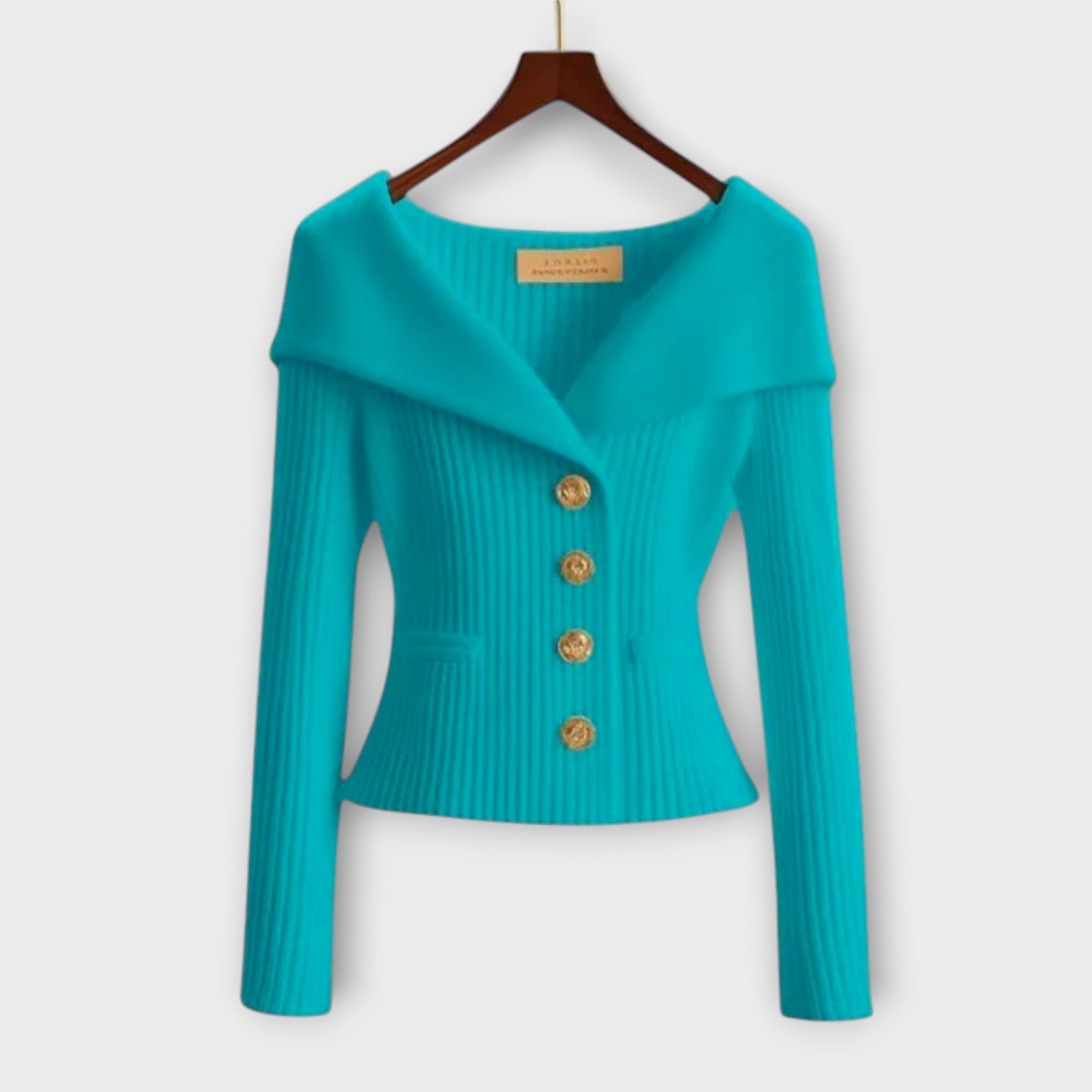 Dames Ribgebreide Cardigan | Winter