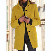 Dames Winter Lange Mantel | Winddicht