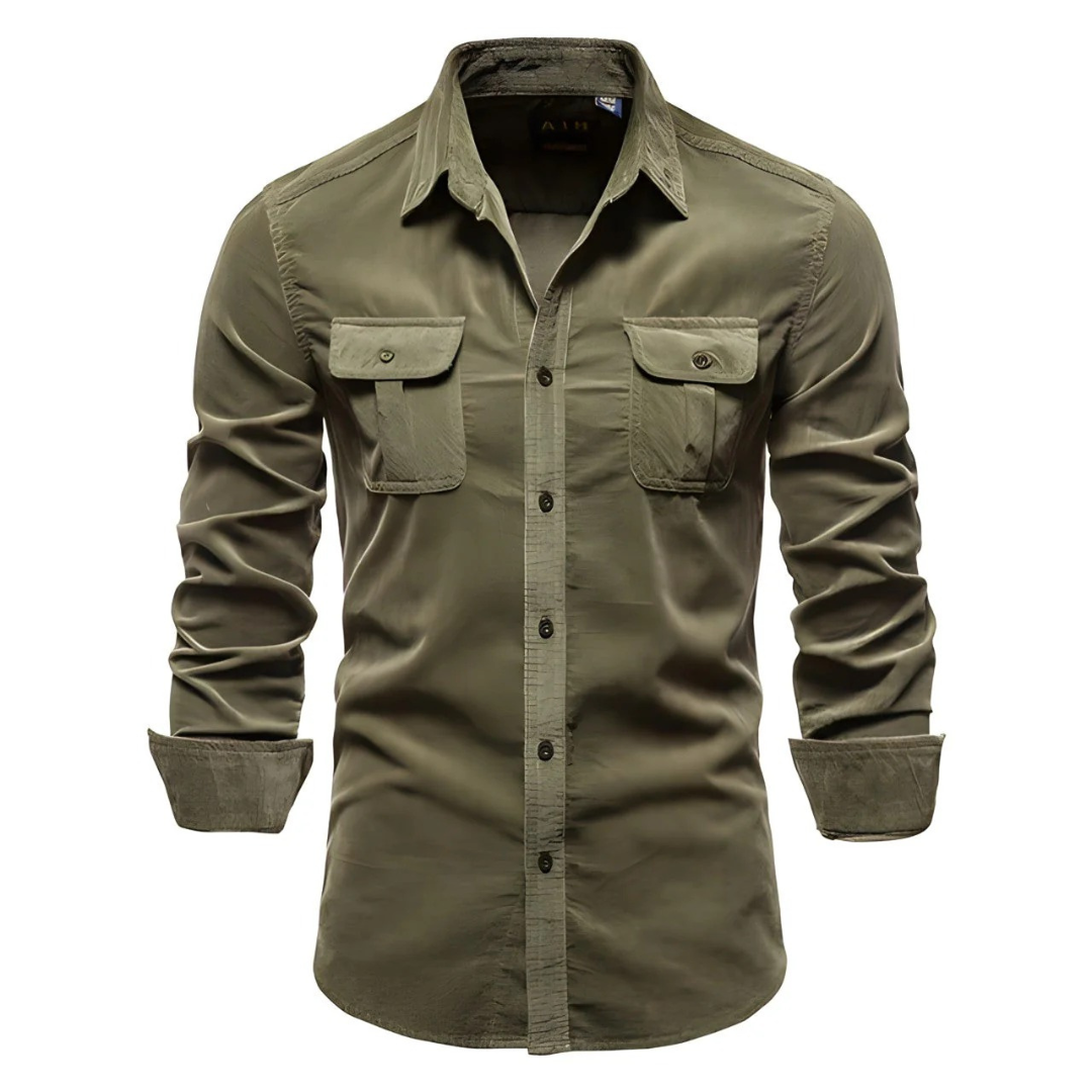 Heren Overhemd Lange Mouw | Casual
