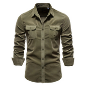 Heren Overhemd Lange Mouw | Casual