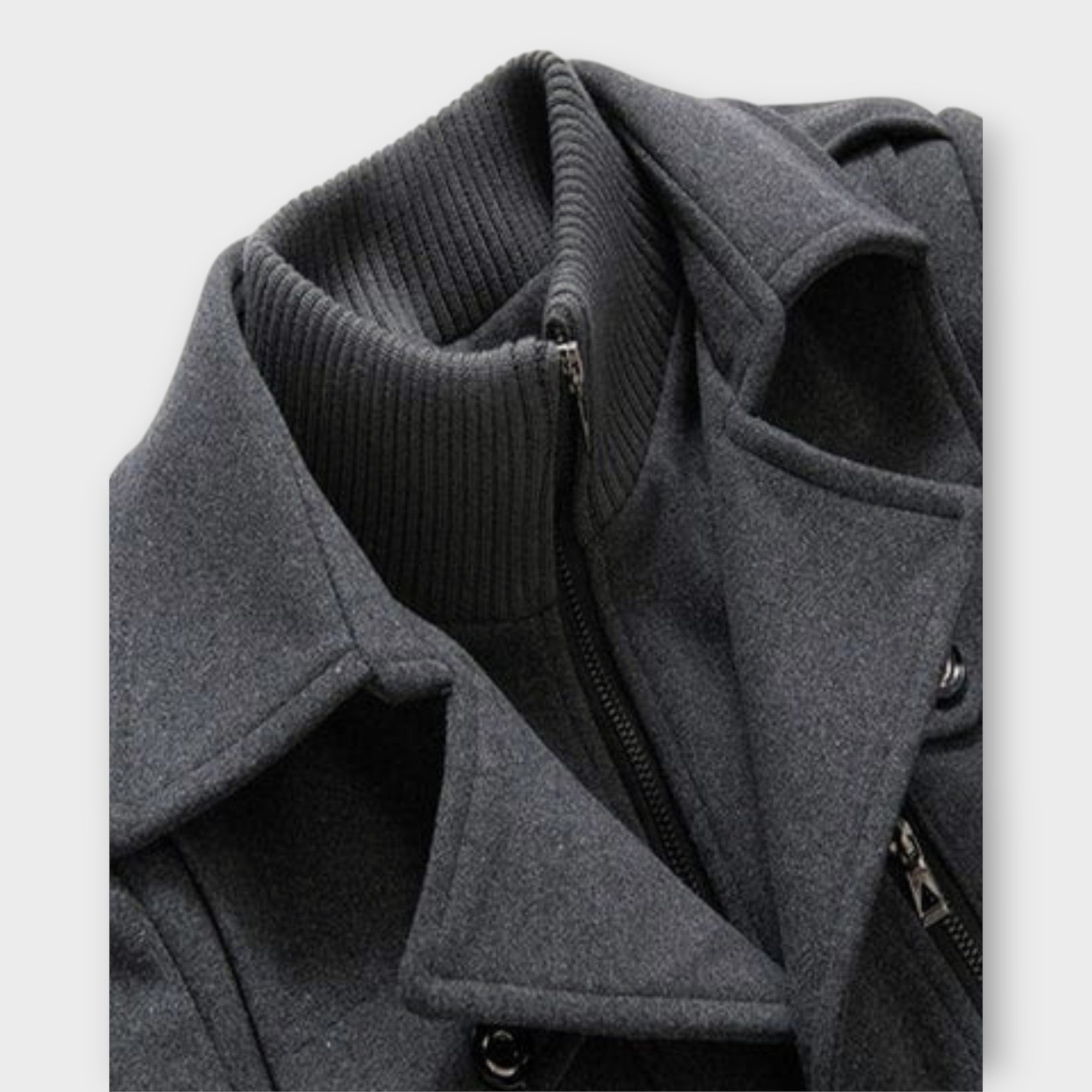 Heren Wollen lange Mantel | winter