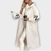Dames Lange Jas | Met Capuchon