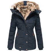 Dames Winter Puffer Jas | Met Bontcapuchon