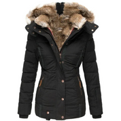 Dames Winter Puffer Jas | Met Bontcapuchon
