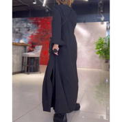 Dames Lange Mouwen Shirtjurk | Maxi