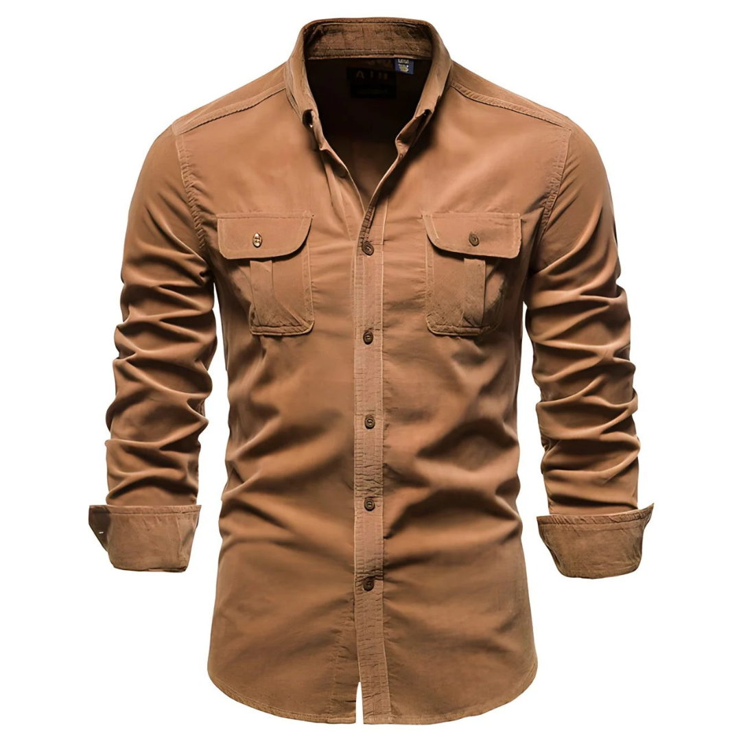 Heren Overhemd Lange Mouw | Casual