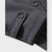 Heren Wollen lange Mantel | winter