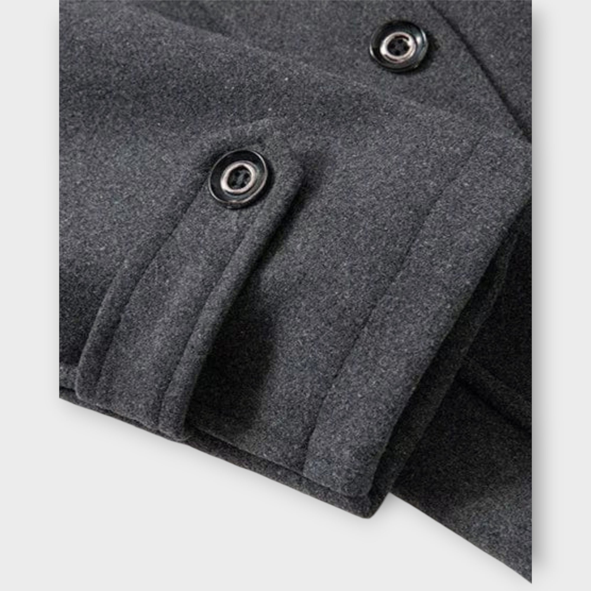 Heren Wollen lange Mantel | winter