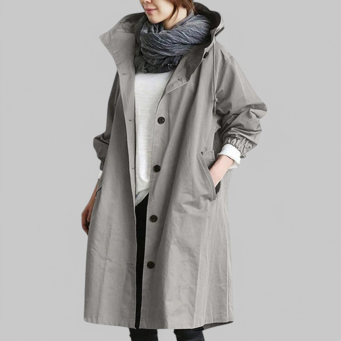 Dames Lange Weerbestendige Jas | Winter