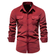 Heren Overhemd Lange Mouw | Casual