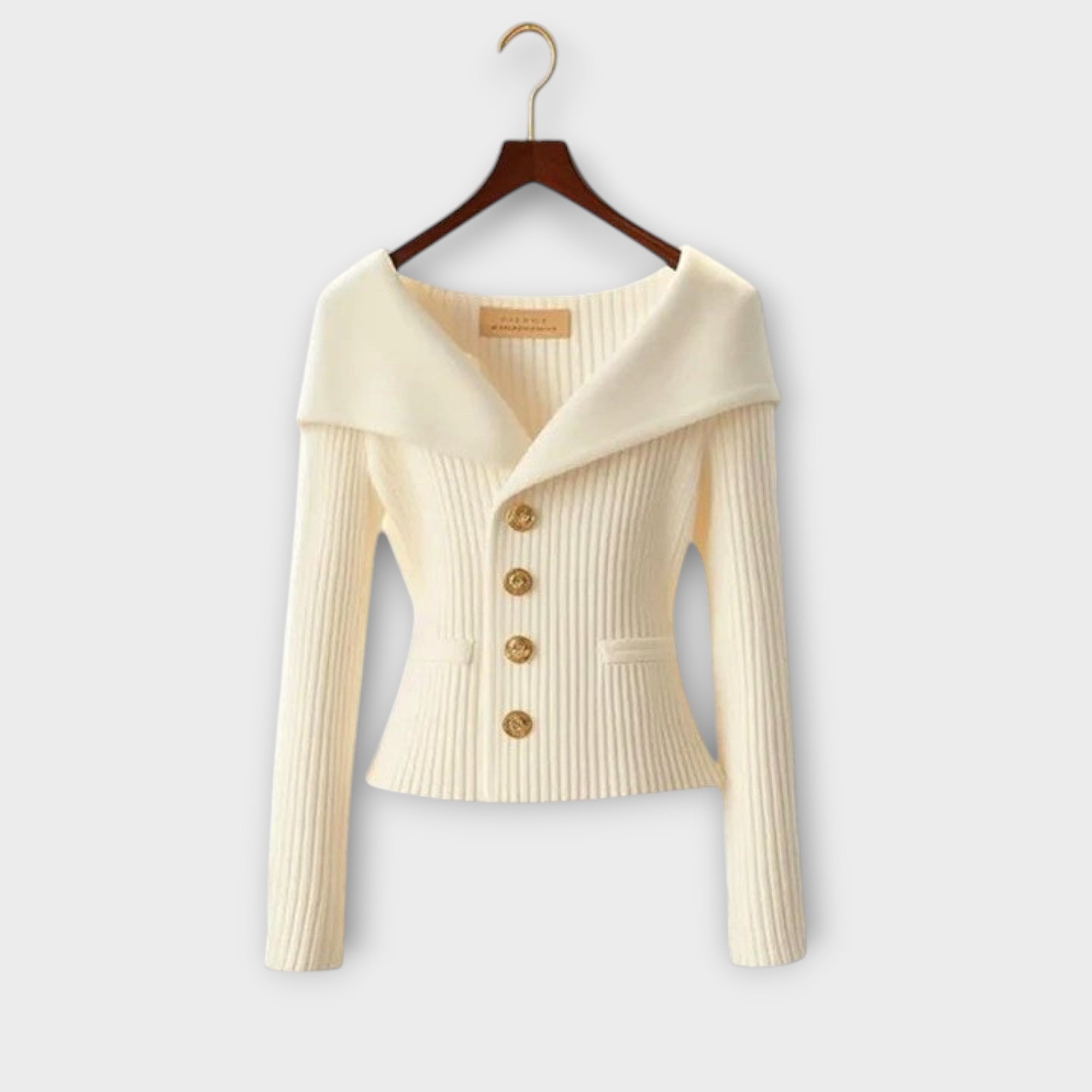 Dames Ribgebreide Cardigan | Winter