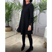 Dames Lange Mouwen Casual Jurk | Mini