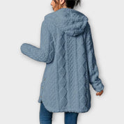Dames lange Vest | fleece