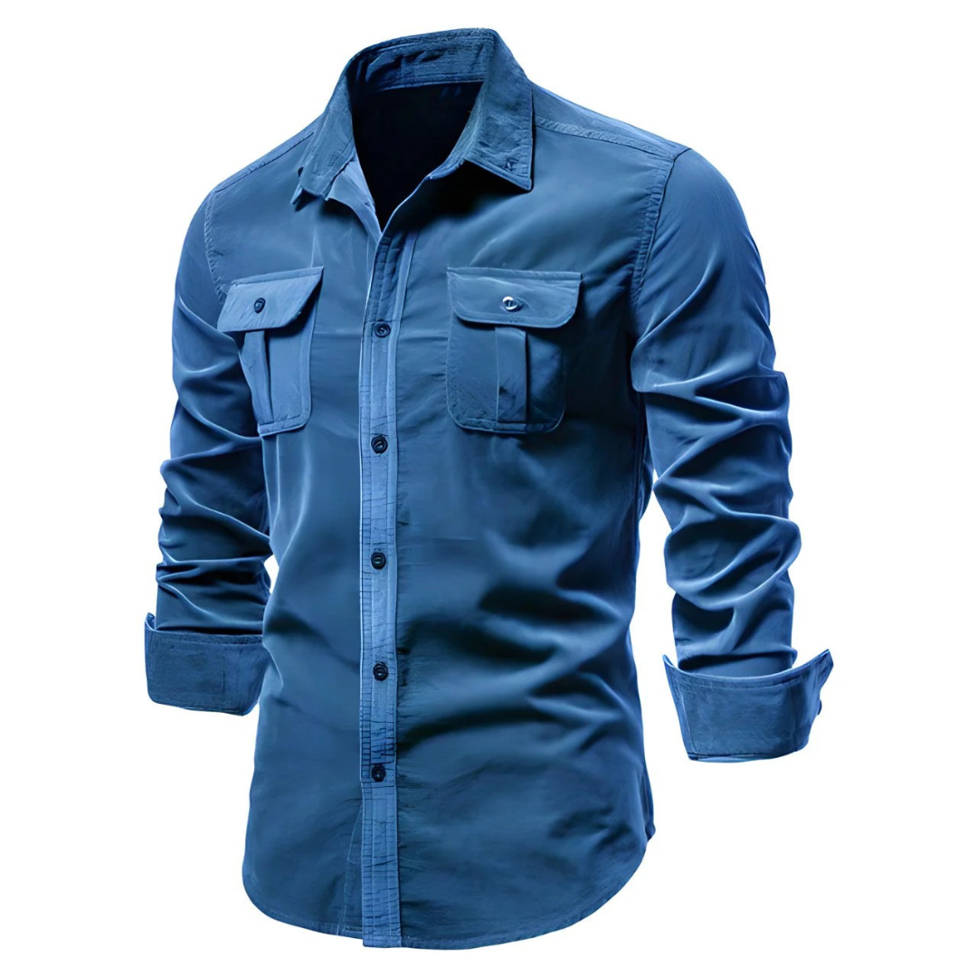 Heren Overhemd Lange Mouw | Casual