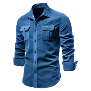 Heren Overhemd Lange Mouw | Casual