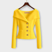Dames Ribgebreide Cardigan | Winter