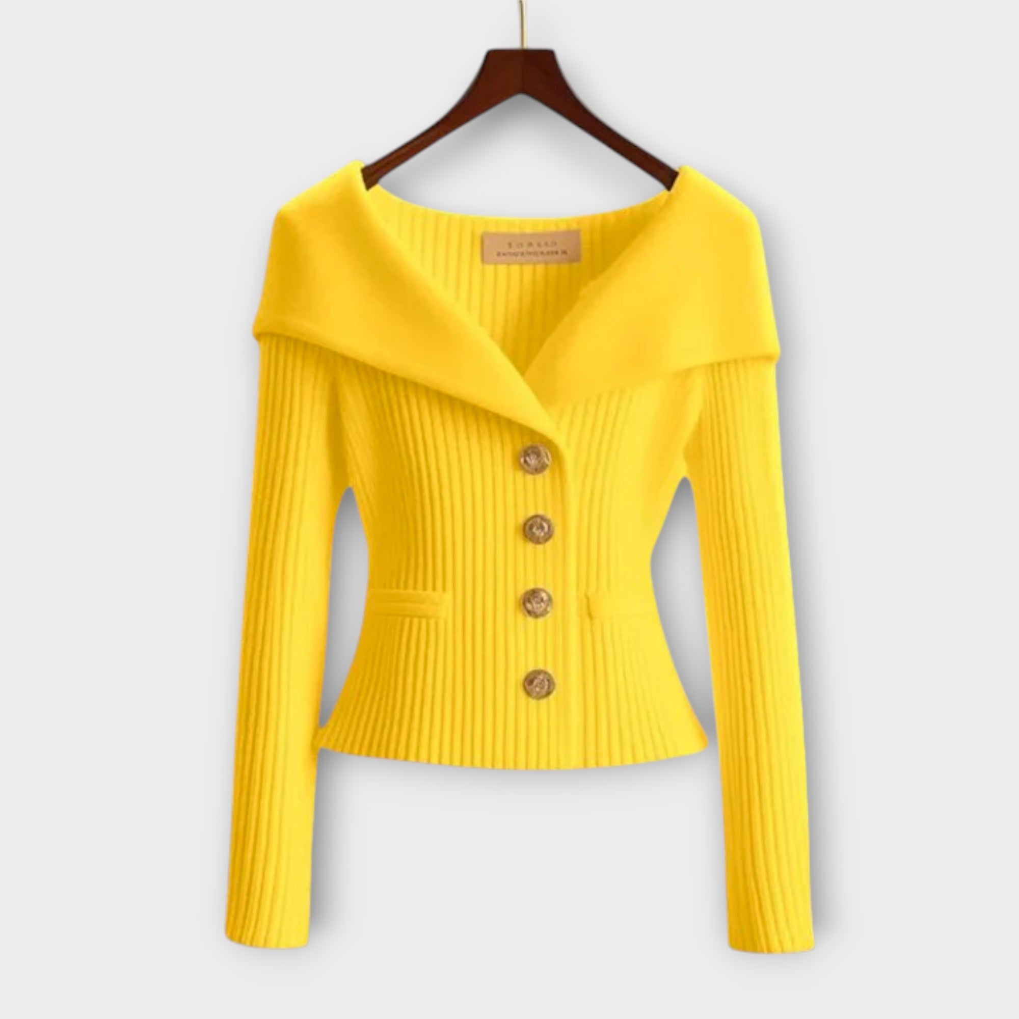 Dames Ribgebreide Cardigan | Winter