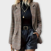 Dames lange wollen Jas | warm
