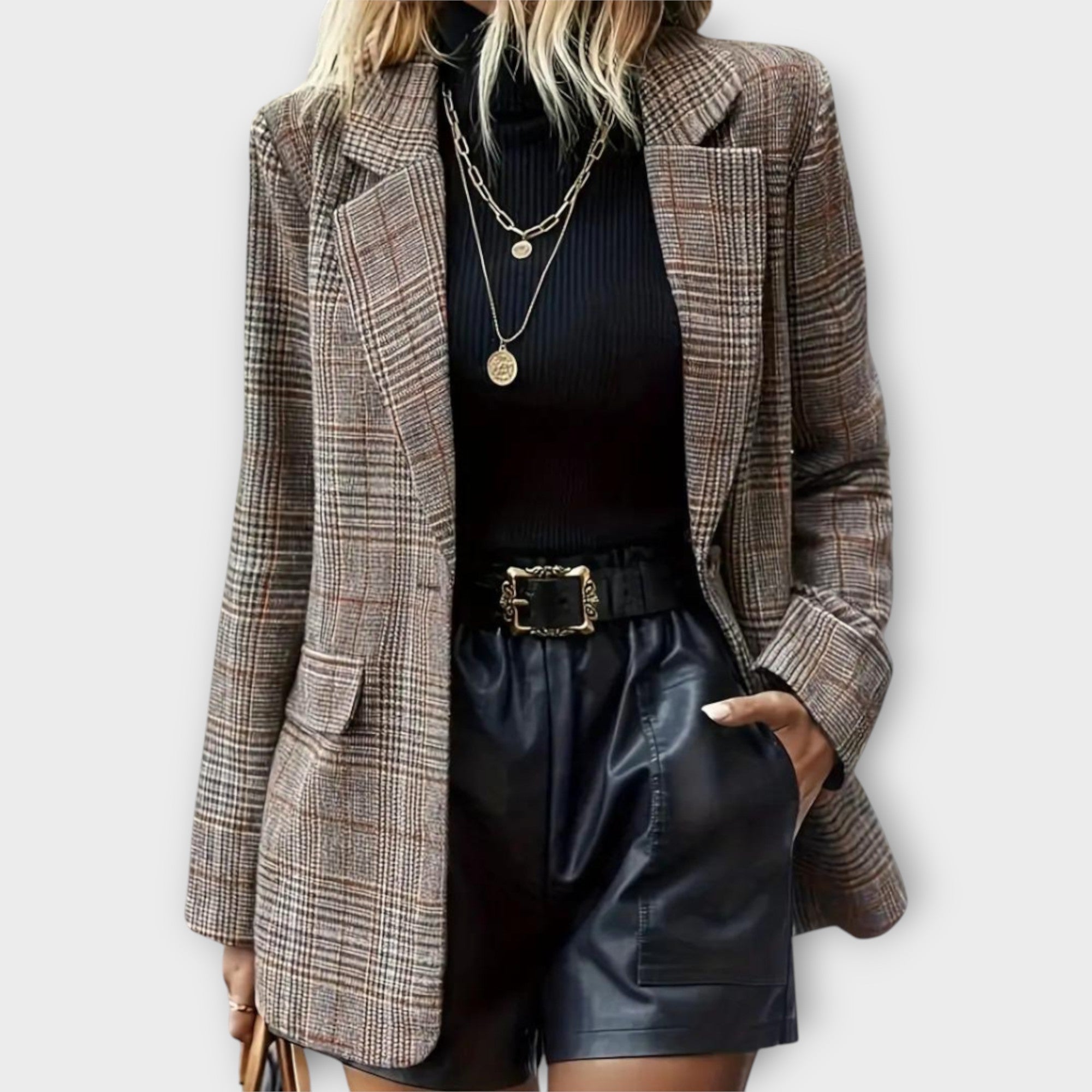 Dames lange wollen Jas | warm