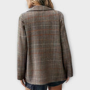 Dames lange wollen Jas | warm