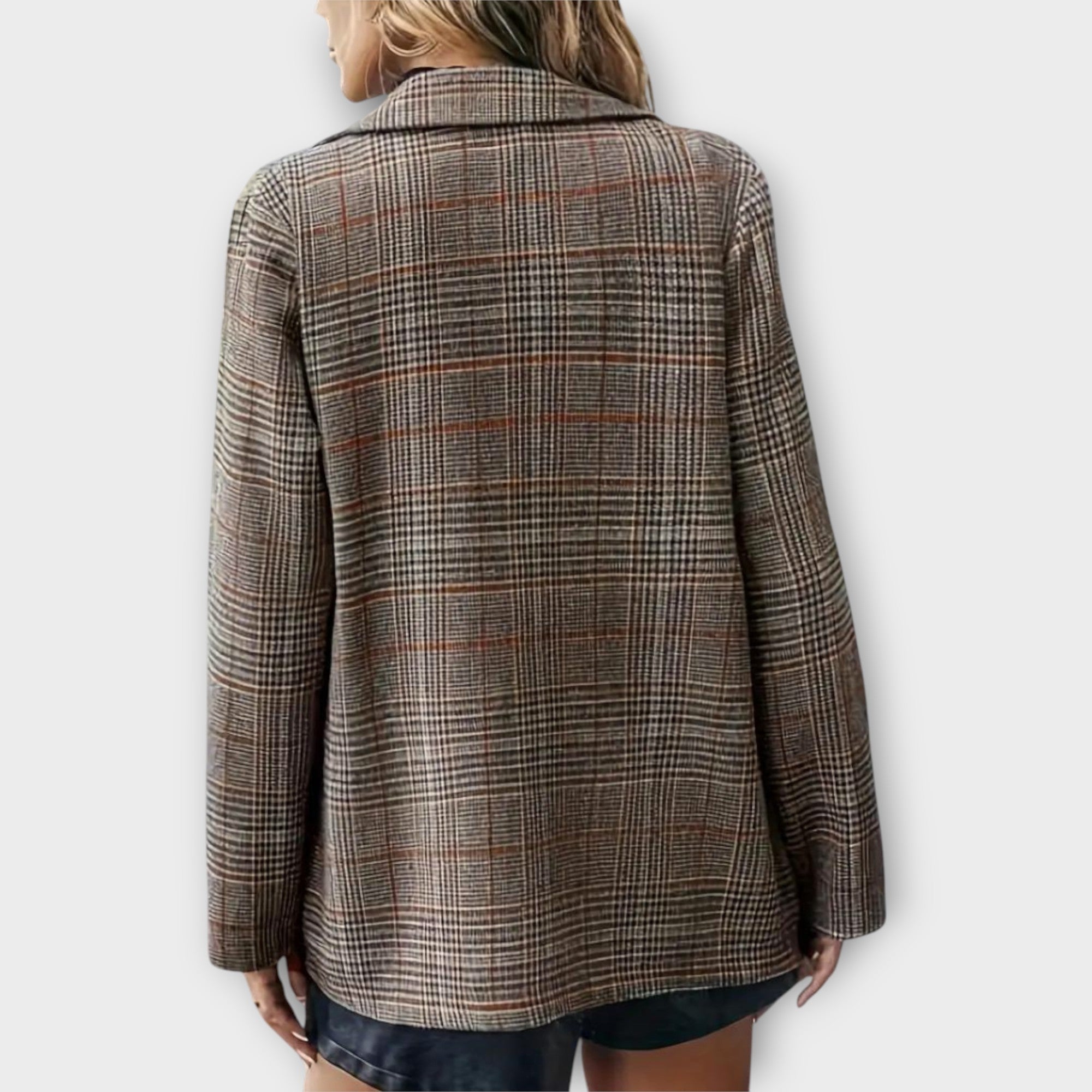Dames lange wollen Jas | warm