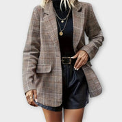Dames lange wollen Jas | warm