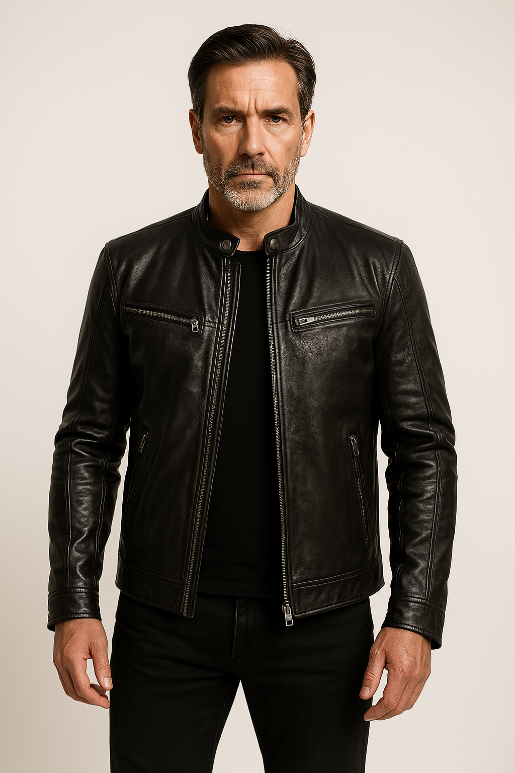 Laluna® | Casual Leren Jack