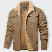 Heren Winter wollen Jas | zonder capuchon